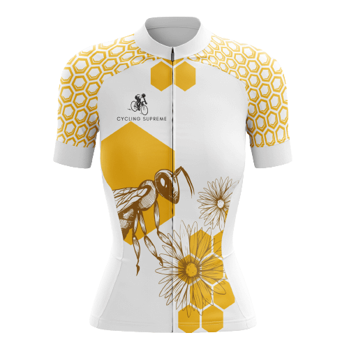 Bee cycling fashion jersey