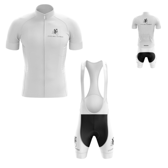 Men's Classic cycling kit featuring a timeless design and breathable, flexible fabric for a comfortable ride.