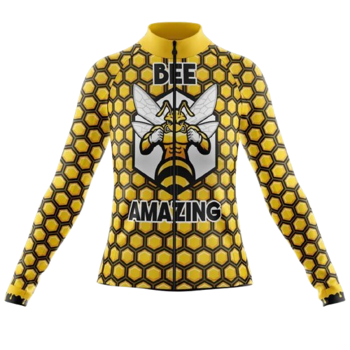 Bee Amazing III Long Sleeve Cycling Jersey For Women