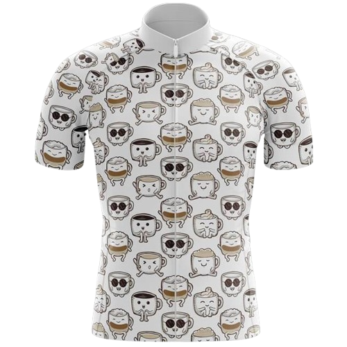 Cute Coffee Cycling Jersey | Cycling Supreme