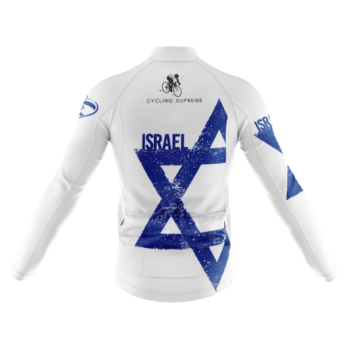 Long Sleeve Cycling Jersey Israel Mens