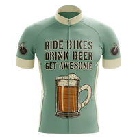 Ride Bikes Drink Beer Get Awesome Cycling Jersey