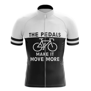 The Pedals Make It Move More Cycling Jersey