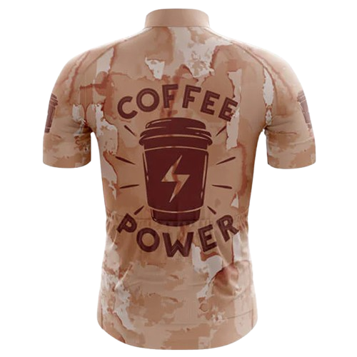 Coffee Power Cycling Jersey