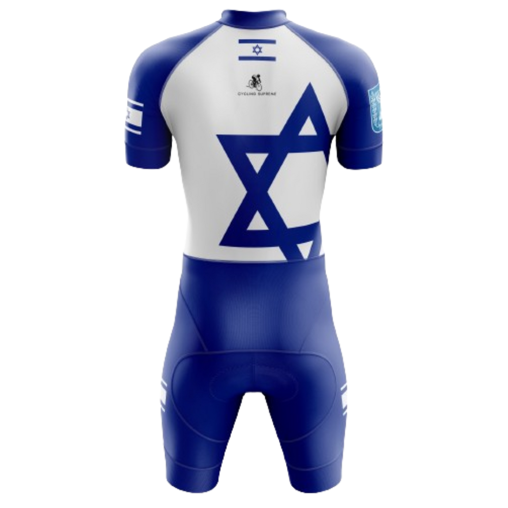 Israel Flag Men's Triathlon Suit