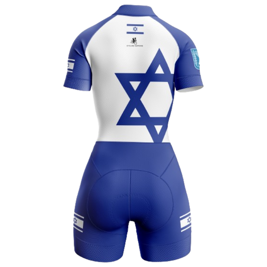 Israel Flag Women's Triathlon Suit