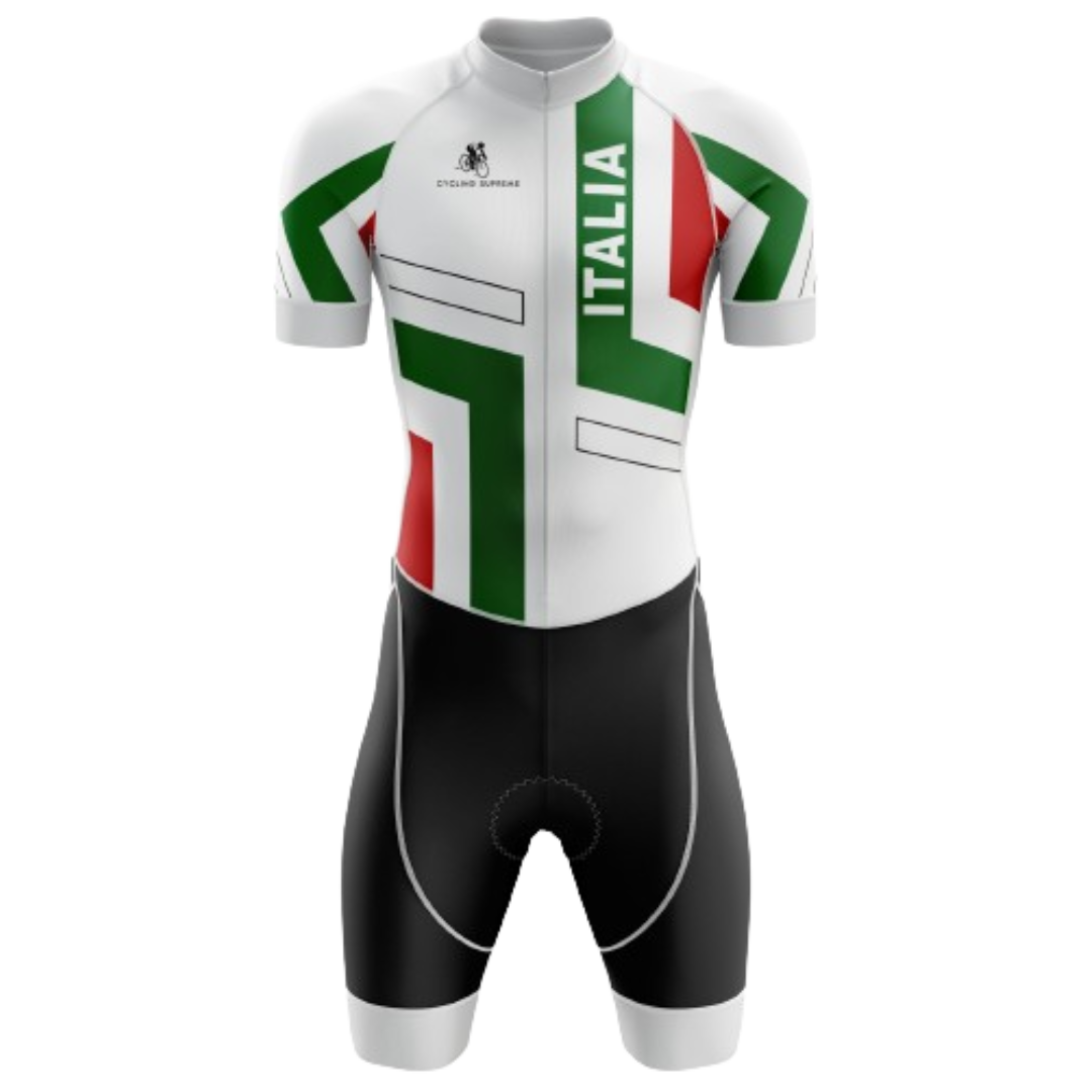 Italy triathlon suit for men.