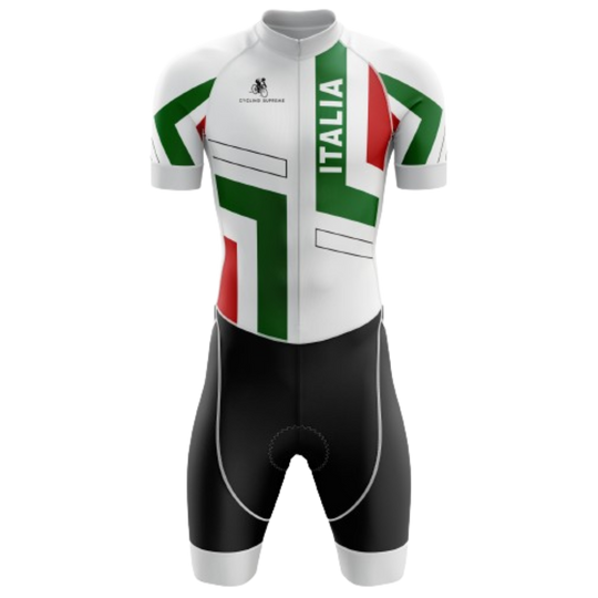 Italy triathlon suit for men.