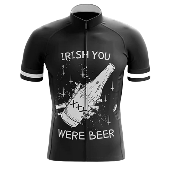 Irish You Were Beer Cycling Jersey