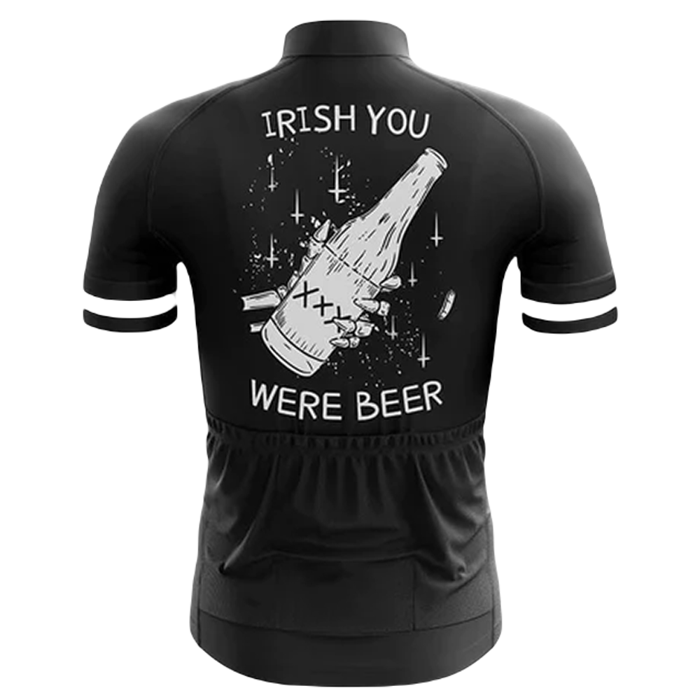 Irish You Were Beer Cycling Jersey