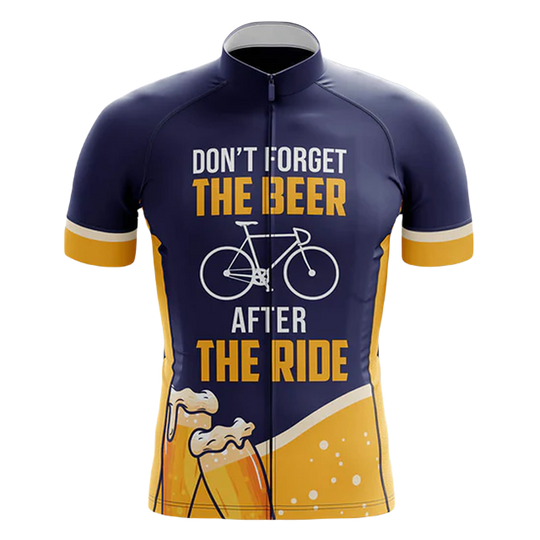 Don't Forget The Beer After The Ride III Cycling Jersey