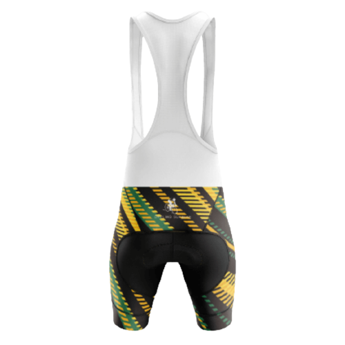 Digital Stripes Bib Shorts