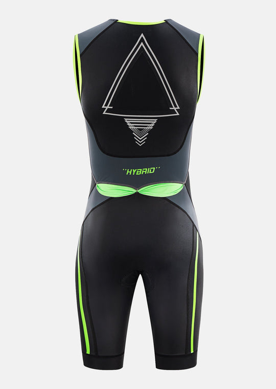 Hybrid Men's Sleeveless Triathlon Suit