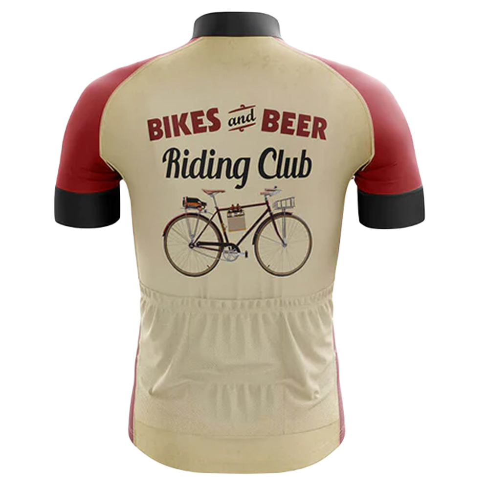 Bikes And Beer Riding Club Cycling Jersey