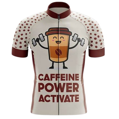 Third-edition caffeine-inspired cycling jersey for riders who live for coffee and cycling.