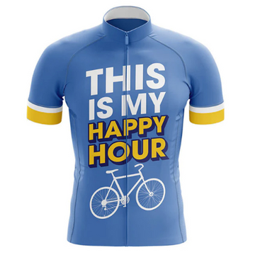 This Is My Happy Hour Cycling Jersey