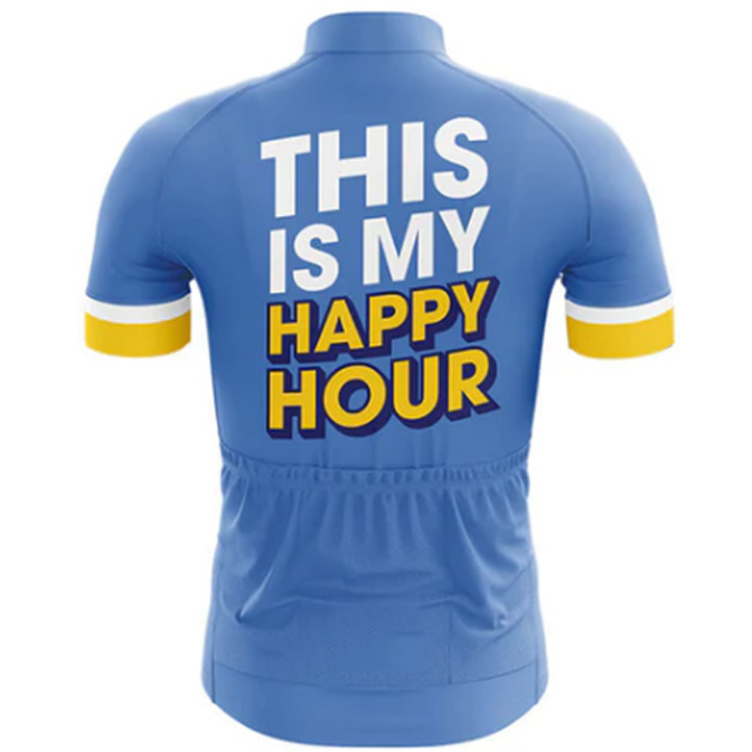 This Is My Happy Hour Cycling Jersey