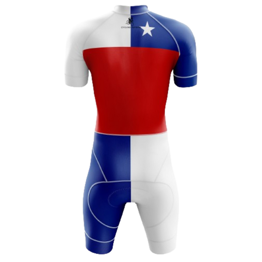 Chile Flag Men's Triathlon Suit