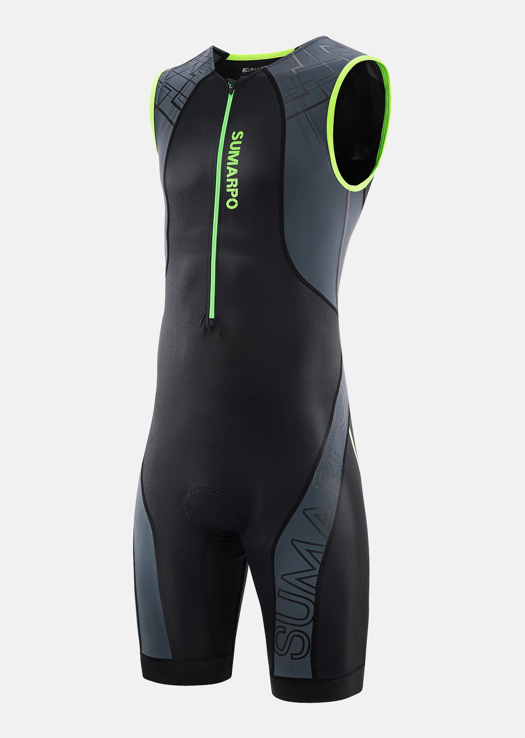 Hybrid Men's Sleeveless Triathlon Suit