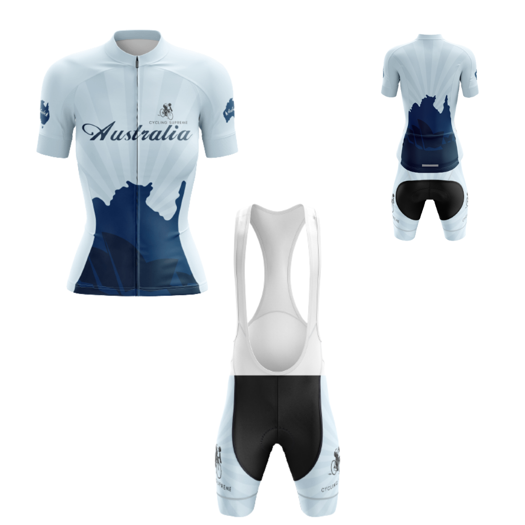 Australia Continent Women's Cycling Kit | Cycling Supreme