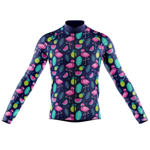 Flamingo III Long Sleeve Cycling Jersey For Men