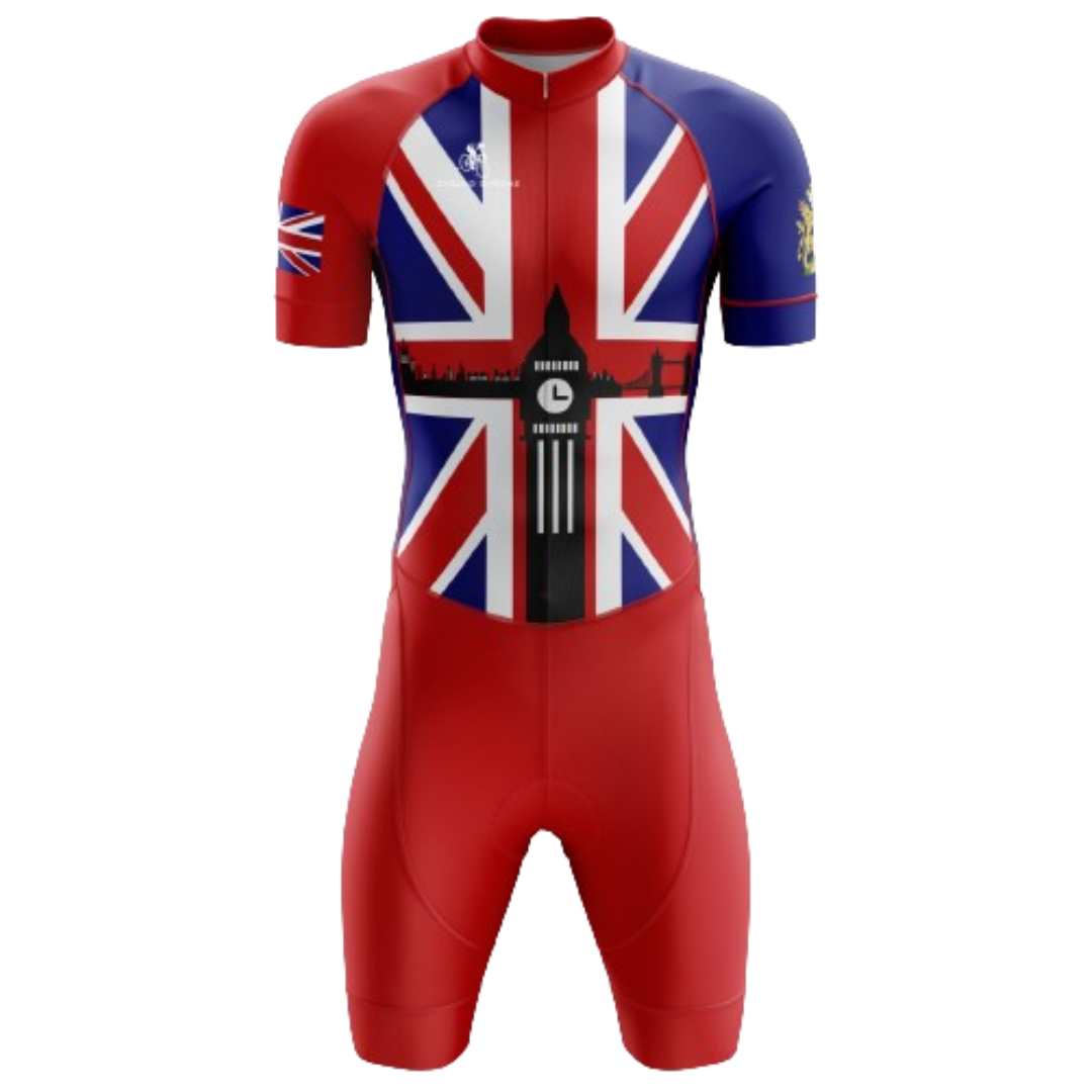 United Kingdom triathlon suit for men.