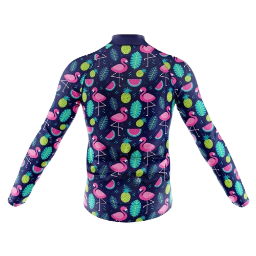 Flamingo III Long Sleeve Cycling Jersey For Men