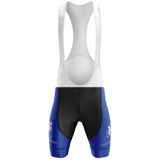 Cyclist wearing Classic bib shorts for ultimate comfort and performance on a long ride.