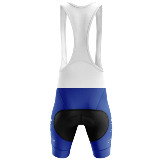 Cyclist wearing Classic bib shorts for ultimate comfort and performance on a long ride.