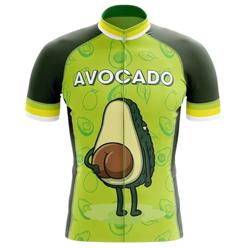 Second-edition avocado cycling jersey with a fresh new design and high-performance fabric.