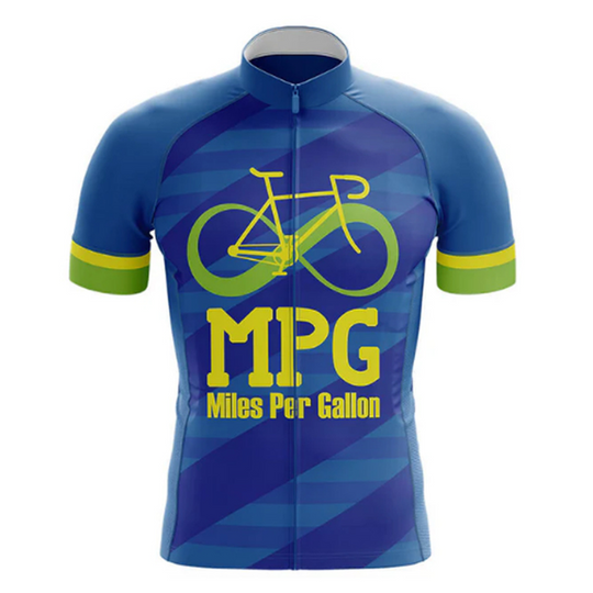 Miles Per Gallon Cycling Jersey