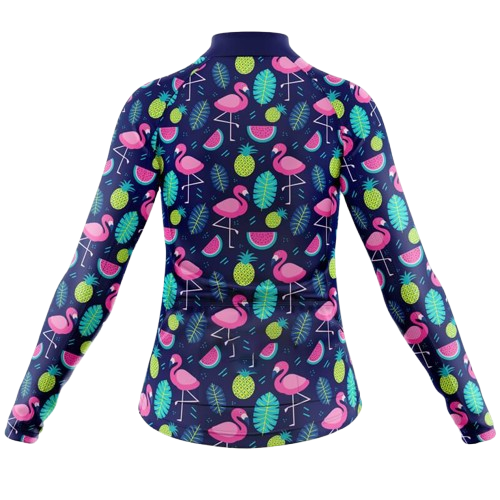 Flamingo III Long Sleeve Cycling Jersey For Women