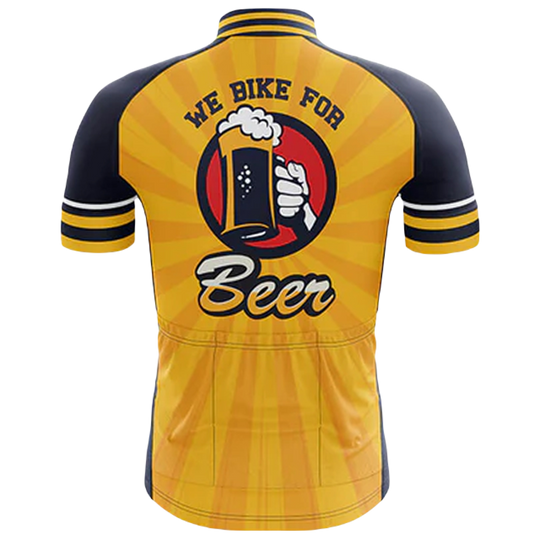 We Bike For Beer Cycling Jersey