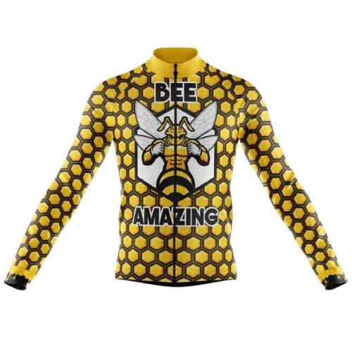 Bee Amazing III Long Sleeve Cycling Jersey For Men