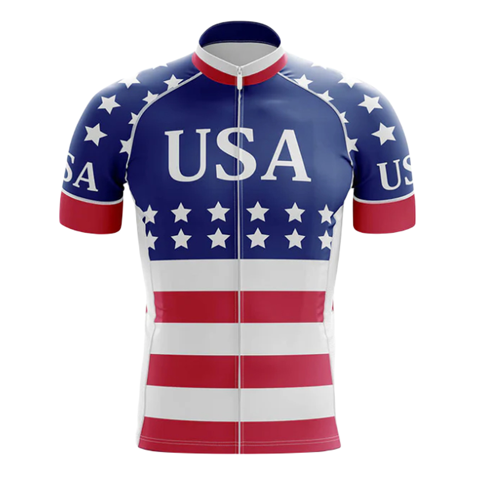 A fourth edition of the U.S.A.-themed cycling jersey.