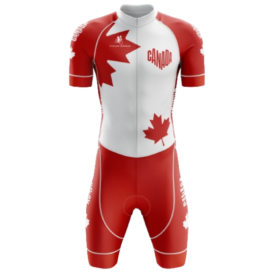 Canada love men's triathlon suit.