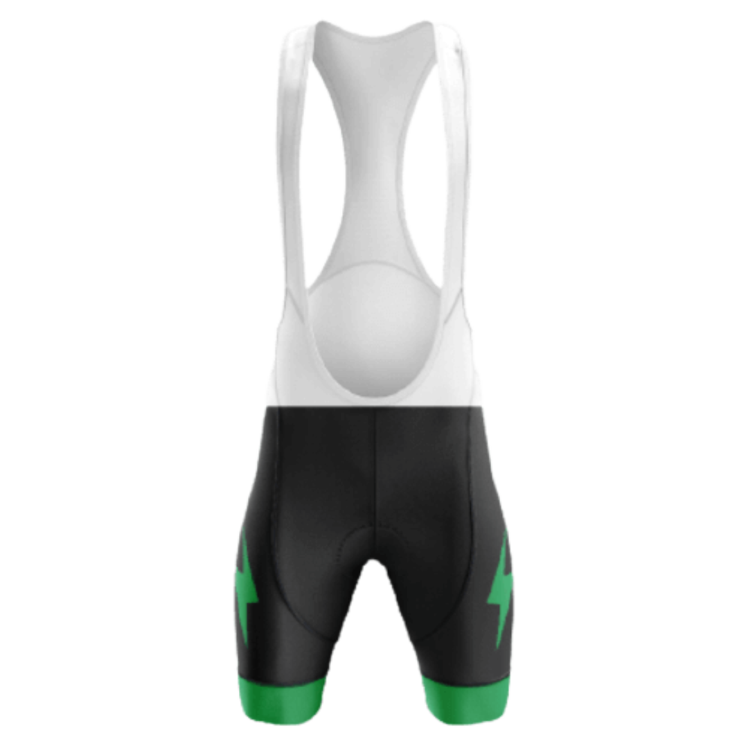 I Am Not Slow, I Am On Energy Saving Mode Bib Shorts with a humorous design and breathable material for a comfortable fit.