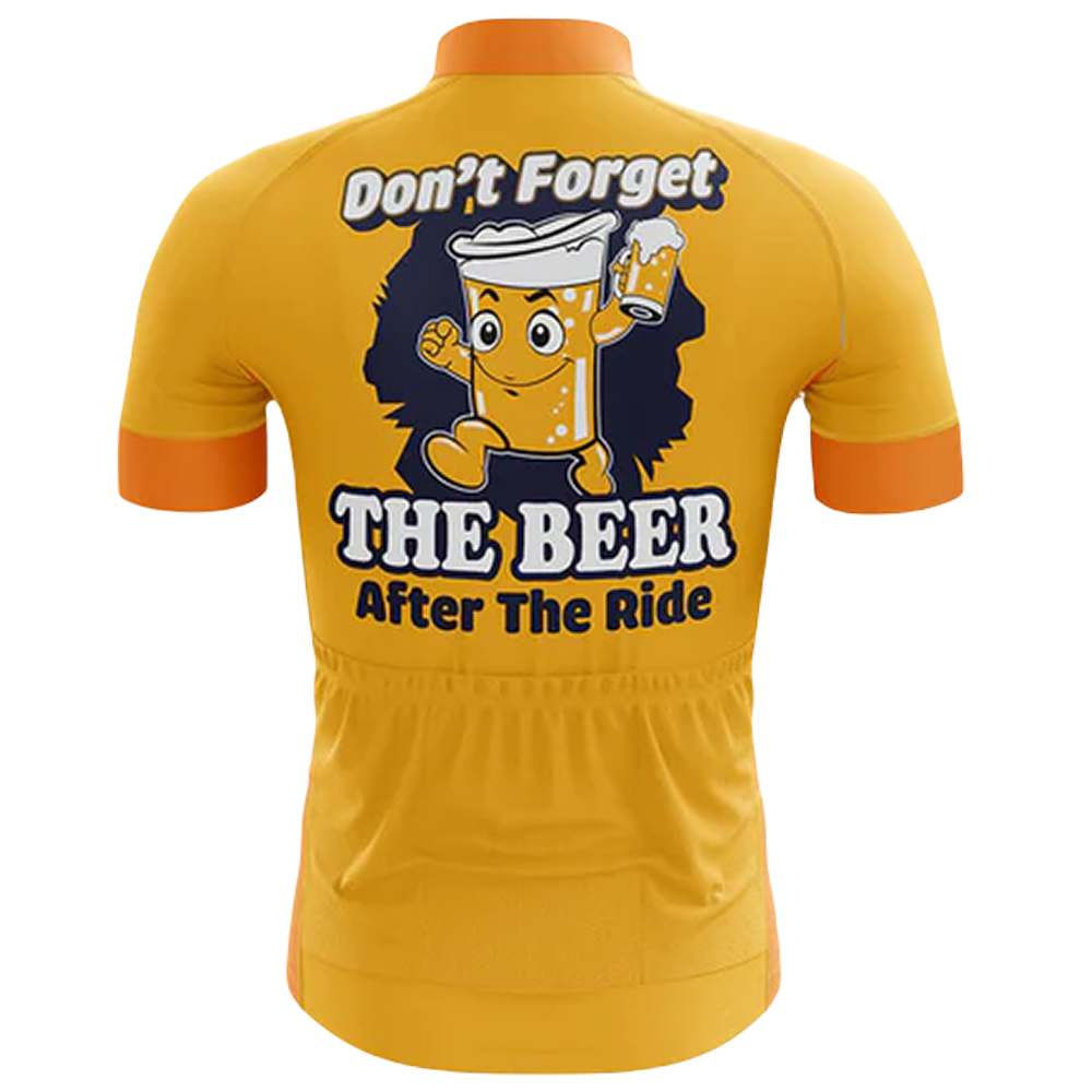 Don't Forget The Beer Cycling Jersey