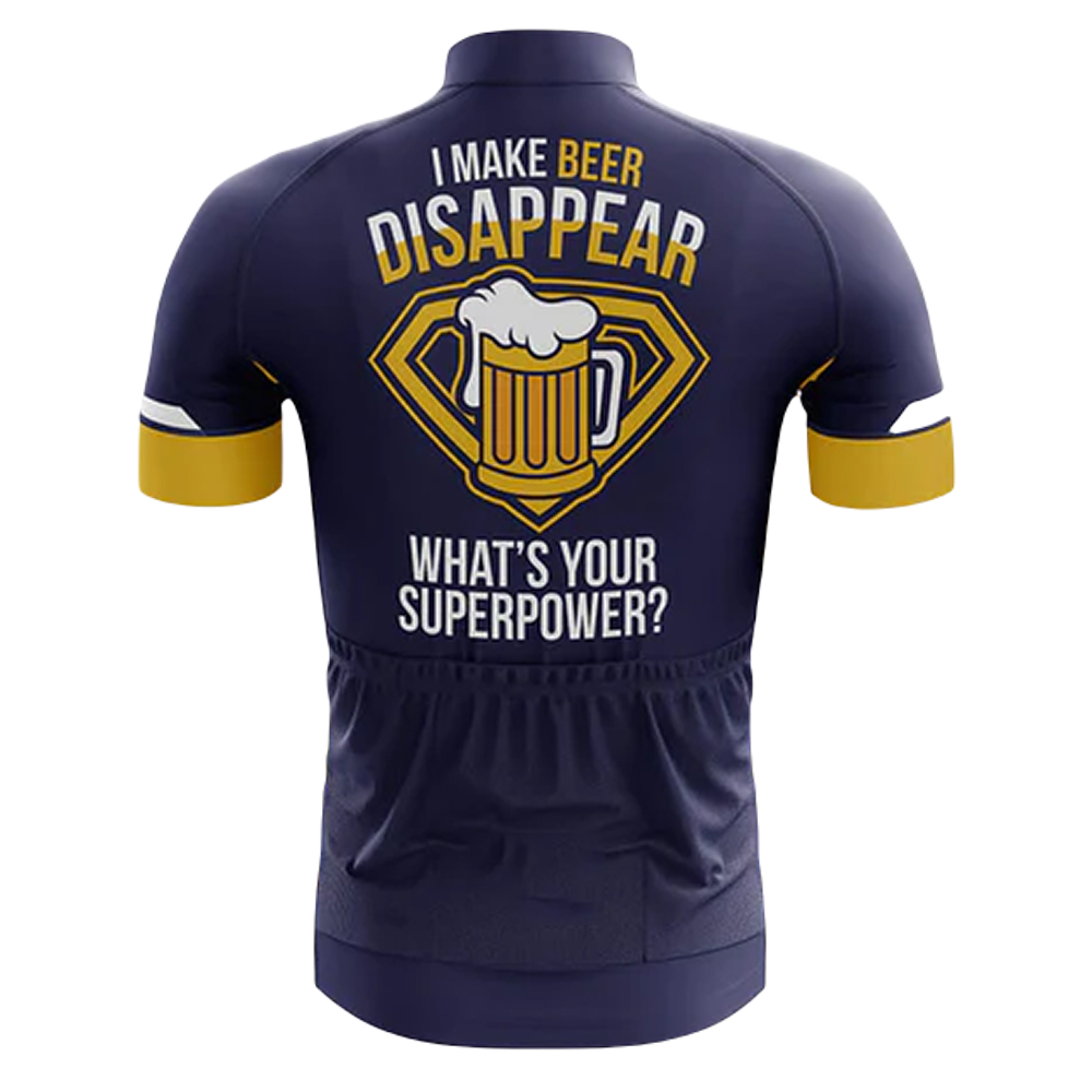 I Make Beer Disappear Cycling Jersey