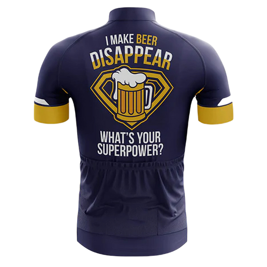 I Make Beer Disappear Cycling Jersey