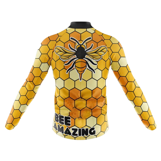 Bee Amazing II  Long Sleeve Cycling Jersey For Men