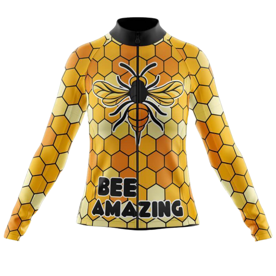 Bee Amazing II Long Sleeve Cycling Jersey For Women