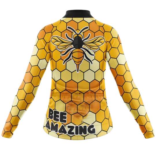 Bee Amazing II Long Sleeve Cycling Jersey For Women