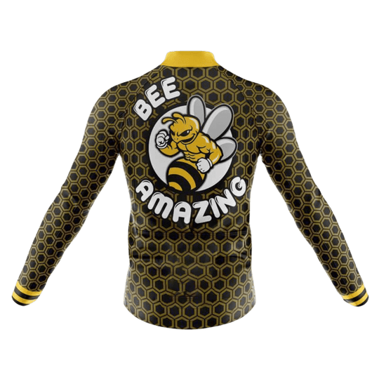 Bee Amazing Long Sleeve Cycling Jersey For Men