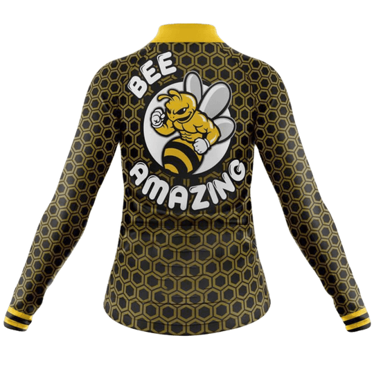 Bee Amazing Long Sleeve Cycling Jersey For Women