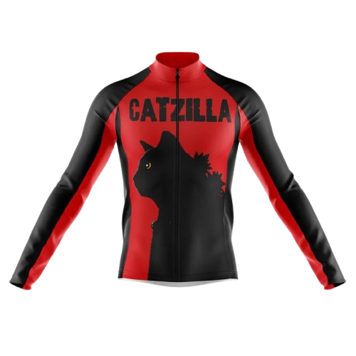 Catzilla II Long Sleeve Cycling Jersey For Men