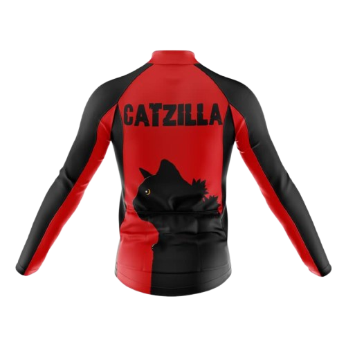 Catzilla II Long Sleeve Cycling Jersey For Men