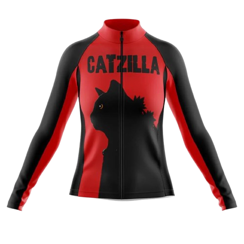 Catzilla II Long Sleeve Cycling Jersey For Women