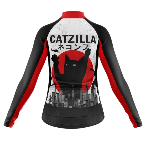 Catzilla III Long Sleeve Cycling Jersey For Women