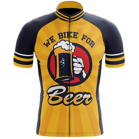 We Bike For Beer Cycling Jersey